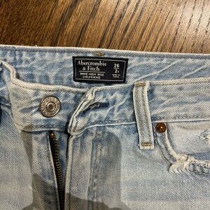 Abercrombie Annie high rise girlfriend jeans
